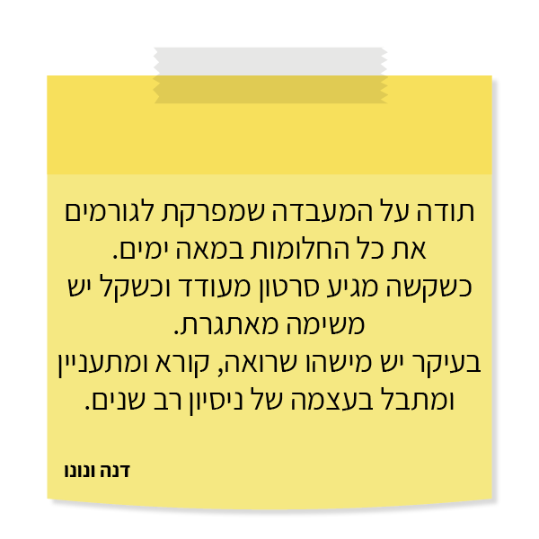 UV Web Design Lecture page reviews המעבדה להגשמת חלומות- בליווי המלא, בתוכנית וידאו ובריטרט_600 × 600 10